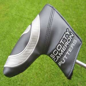 Scotty Cameron Tour Only Grey & Silver “Carbon Rush” Industrial Circle T Blade Headcover