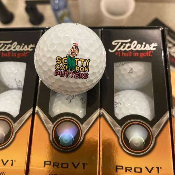8 dozen new Scotty Cameron prov1 golf balls. Various logos. - Image 6